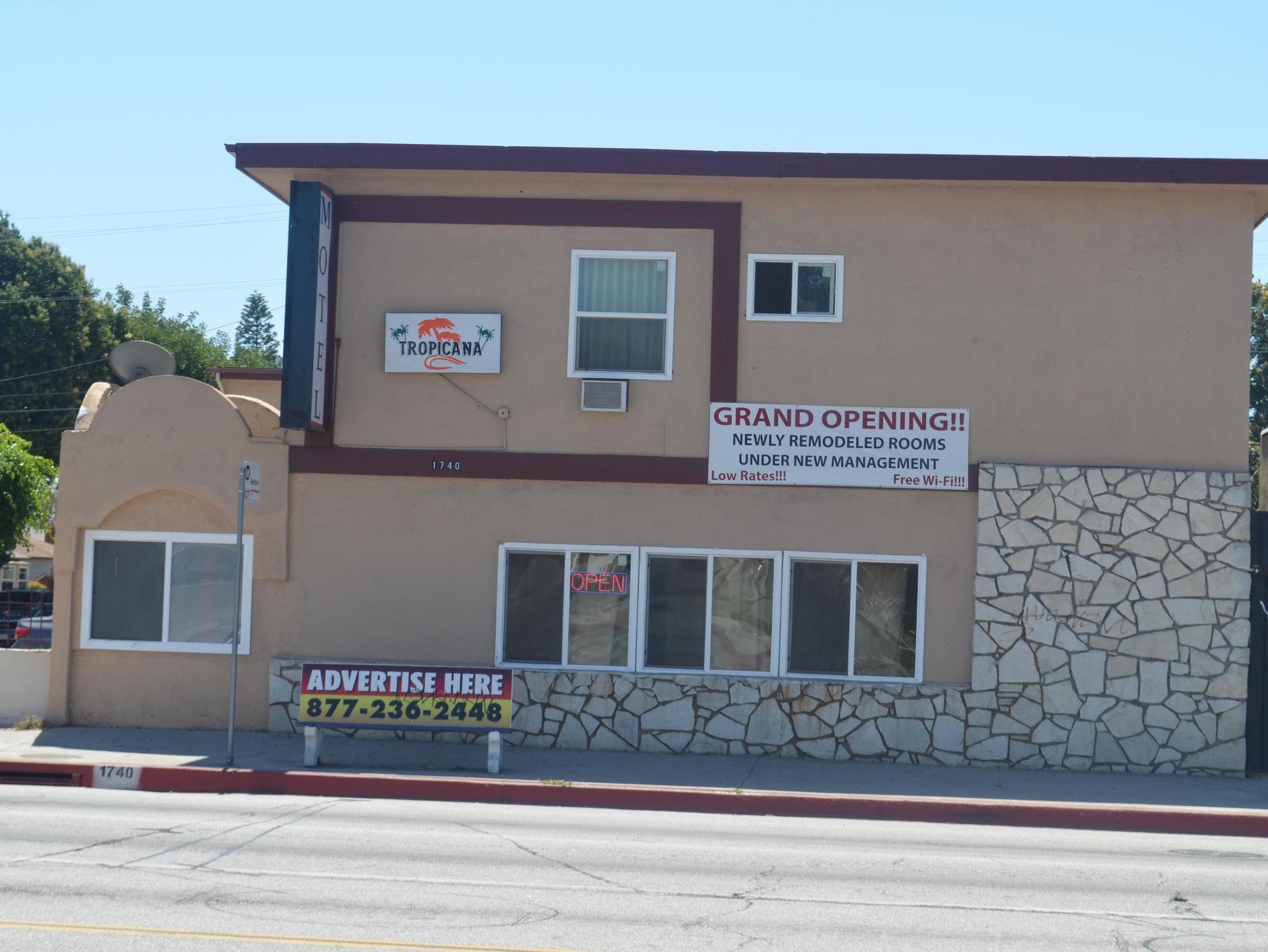 Tropicana Motel Compton Luaran gambar